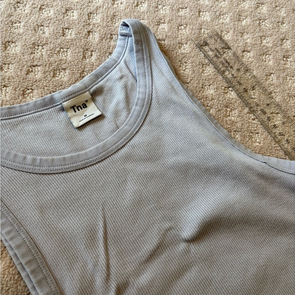 TNA Ribbed Cropped Racer Back Tank - Picture 2 of 3